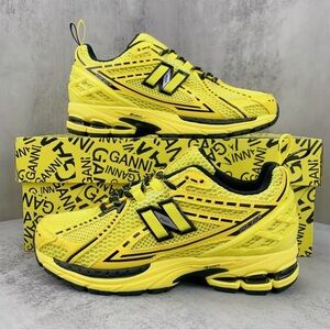 GANNI x New Balance 1906R yellow sneaker UK 6 /roughly 7.5 us